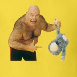 George The Animal Steele Wrestler WWE RIP Dead Wrestling T Shirt
