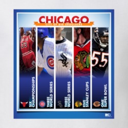Chicago Sports Champions City of Big Shoulders Fan T Shirt