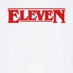 Eleven Stranger Things Zac Efron Millie Replica TV Show T Shirt