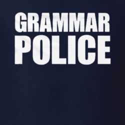Grammar Police Nazi Funny Spelling English T Shirt