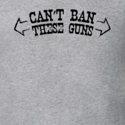 Can't Ban These Guns Funny Workout Fitness Muscles T Shirt