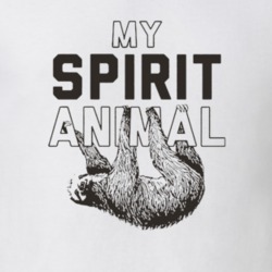 My Spirit Animal Sloth Funny Meme Tumblr Gift T Shirt