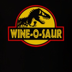 Wine-O-Saur Wine O Saur Funny Drinking Alcohol Gift Jurassic T Shirt