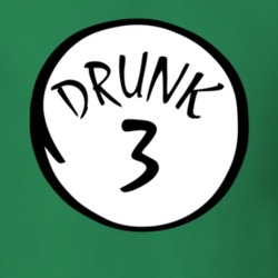Drunk 3 Drinking St Patrick's Paddy's Day Funny Team T Shirt