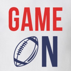 Game On Football Team Fan TV Sport Gift Idea T Shirt