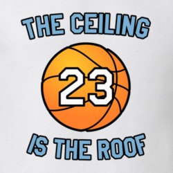 The Ceiling is the Roof North Carolina National Champions 2017 Basketb