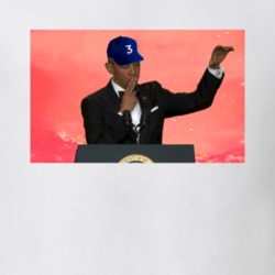 Chance the Rapper 3 Barack Obama Funny Music Political T Shirt
