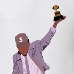 Chance the Rapper 3 Grammy Coloring Book Rap Music T Shirt