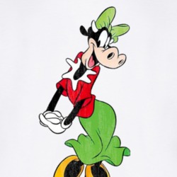 Clarabelle Cow Retro Cartoon Character Worn Look Gift T Shirt