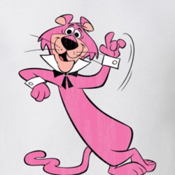 Snagglepuss Retro Cartoon Character Worn Look Gift T Shirt
