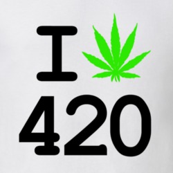 I Love 420 Go Green Weed Stoner Marijuana Legalize Pot Leaf Gift T Shi