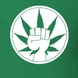 Go Green 420 Weed Stoner Marijuana Legalize Pot Leaf Gift T Shirt