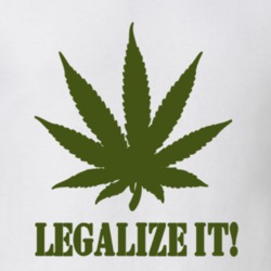Legalize It Go Green 420 Weed Stoner Marijuana Pot Leaf Gift T Shirt