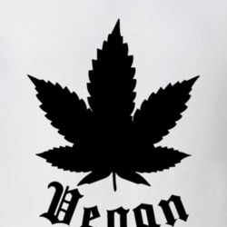 Vegan Go Green 420 Weed Stoner Marijuana Legalize Pot Leaf Gift T Shir