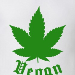 Vegan Go Green 420 Weed Stoner Marijuana Legalize Pot Leaf Gift T Shir