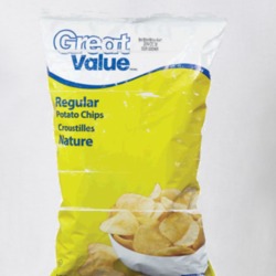 Potato Chips Great Value Food Funny Cool T Shirt