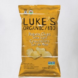 Luke's Organic Potato Chips Food Funny Cool T Shirt