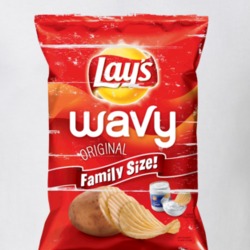 Lays Wavy Original Potato Chips Food Funny Cool T Shirt