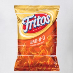 Fritos BBQ Chips Food Funny Cool Worn T Shirt