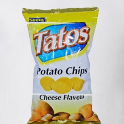 Tatos Potato Chips Food Cool Funny Worn T Shirt