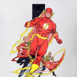 The Flash Superhero Comic Fan Gift Worn Cool T Shirt