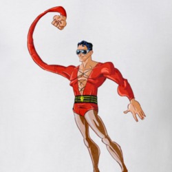 Plastic Man Superhero Comic Fan Gift Worn Cool T Shirt