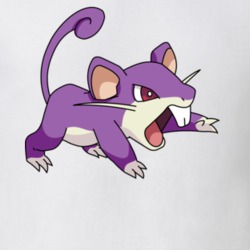 Rattata Pokemon Fan Video Game Gift T Shirt