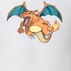 Charizard Pokemon Fan Video Game Gift T Shirt
