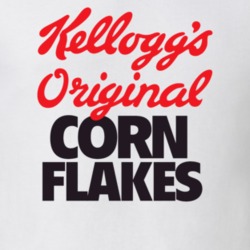 Kelloggs Corn Flakes Cereal Logo Gift T Shirt