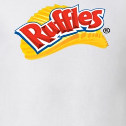 Ruffles Chips Food Snack Fan Cool Gift T Shirt