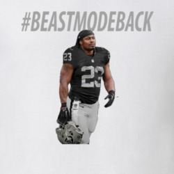 Marshawn Lynch Comeback Raiders Football Beastmode Fan T Shirt