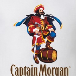 Captain Morgan Liquor Whiskey Beer Gin Father's Day Gift T Shirt