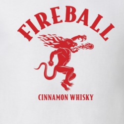Fireball Liquor Whiskey Beer Gin Father's Day Gift T Shirt