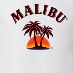 Malibu Liquor Whiskey Beer Gin Father's Day Gift T Shirt