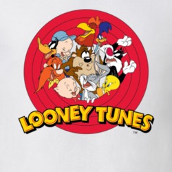 Looney Tunes Retro Cartoon Character Worn Look Gift T Shirt