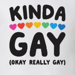 Kinda Gay Okay Really Gay Pride Lgbtq Community T Shirt