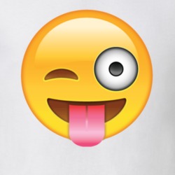 Tongue Winky Smiley Emoji T Shirt