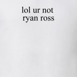 Lol Ur Not Ryan Ross Panic Album T Shirt