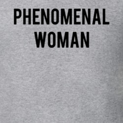 Phenomenal Woman Serena Williams Black Equal July Replica T Shirt