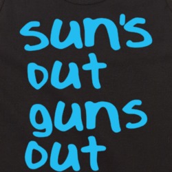 Sun's Out Gun's Out 22 Jump Street Movie Replica T Shirt