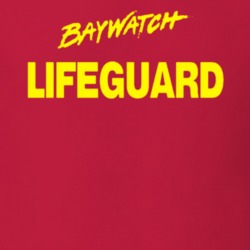 Baywatch Lifeguard Movie Replica T Shirt
