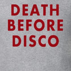 Death Before Disco Revenge Of The Nerds Movie Replica T Shirt