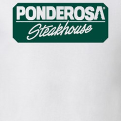 Ponderosa Steakhouse Food Gift T Shirt