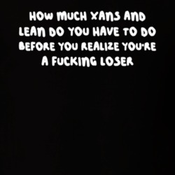 Russ How Much Xans Fucking Loser Music Replica T Shirt