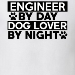 Engineer By Day Dog Lover By Night Funny T Shirt
