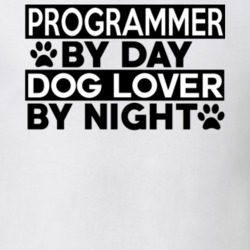 Programmer By Day Dog Lover By Night Funny T Shirt