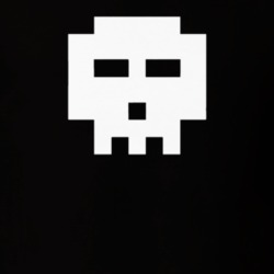 Scott Pilgrim Pixel Skull Movie Replica T Shirt