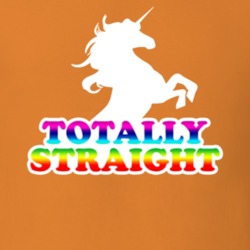 Totally Straight Unicorn Jackass 3 Johnny Knoxville Movie Replica T Sh