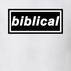 Oasis Biblical Band Music Britpop Vintage Replica T Shirt