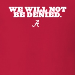 Alabama Crimson Tide National Champions Fan Football T Shirt